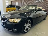 Usata BMW 320 Cabriolet Efficient Dynamics 175 CV (128 kW) 2010 Nero Cabrio