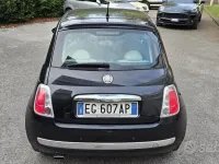 Usata Fiat 500 Lounge 69 CV (50 kW) 2011 Nero Berlina