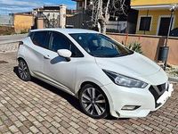 Usata Nissan Micra Tekna 90 CV (66 kW) 2017 Bianco Utilitaria