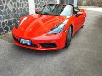 Usata Porsche 718 300 CV (220 kW) 2020 Rosso Cabrio