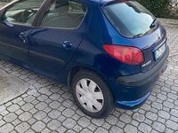 Usata Peugeot 206 88 CV (64 kW) 2004 Blu Utilitaria
