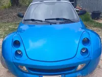 Usata Smart Roadster 82 CV (60 kW) 2003 Blu Cabrio