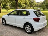 Usata VW Polo Comfortline 95 CV (69 kW) 2018 Bianco Utilitaria
