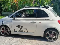 Usata Abarth 500C 140 CV (102 kW) 2011 Bianco Cabrio