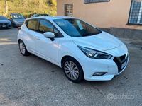 Usata Nissan Micra Acenta 69 CV (50 kW) 2018 Bianco Berlina