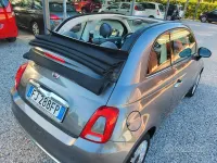 Usata Fiat 500C Lounge 69 CV (50 kW) 2017 Grigio Cabrio