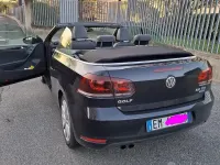 Usata VW Golf Cabriolet 140 CV (102 kW) 2012 Nero Cabrio