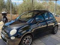 Usata Fiat 500 75 CV (55 kW) 2009 Nero Cabrio