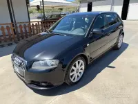 Usata Audi A3 S-Line 140 CV (102 kW) 2008 Nero Utilitaria