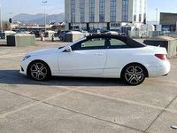 Usata Mercedes E220 Premium 170 CV (125 kW) 2016 Bianco Cabrio