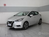 Usata Nissan Micra Acenta 89 CV (65 kW) 2018 Grigio Berlina