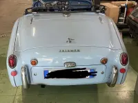 Usata Triumph TR3 90 CV (66 kW) 1959 Blu/azzurro Cabrio