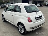 Usata Fiat 500 Lounge 69 CV (50 kW) 2009 Bianco Cabrio