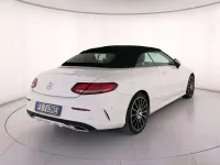 Usata Mercedes C200 Premium 160 CV (117 kW) 2018 Bianco Cabrio