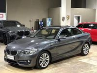 Usata BMW 218 Sport Line 150 CV (110 kW) 2017 Gray Coupé