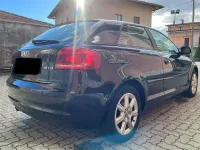 Usata Audi A3 Attraction 105 CV (77 kW) 2010 Nero Utilitaria