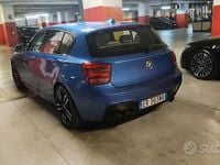 Usata BMW 118 Efficient Dynamics 143 CV (105 kW) 2013 Blu Utilitaria