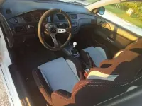 Usata Mitsubishi Lancer 280 CV (205 kW) 2001 Bianco Berlina