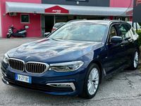 Usata BMW 520 Luxury Line 190 CV (139 kW) 2018 Blu Station wagon