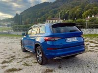 Usata Skoda Kodiaq SportLine 150 CV (110 kW) 2022 Blu SUV