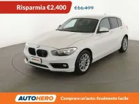 Usata BMW 118 Advantage 150 CV (110 kW) 2019 Bianco Utilitaria