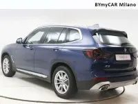 Usata BMW X3 190 CV (139 kW) 2022 Phytonic blue metallizzato SUV