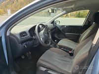 Usata VW Golf VI Comfortline 140 CV (102 kW) 2009 Blu Utilitaria