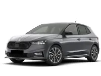 Nuova Skoda Fabia Monte Carlo 150 CV (110 kW) 2026 Grigio graphite metallizzato nero tulipa Utilitaria