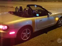 Usata Mazda MX5 110 CV (80 kW) 2002 Grigio Cabrio