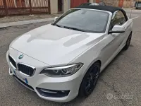 Usata BMW 218 Luxury Line 136 CV (100 kW) 2016 Bianco Coupé