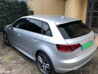 Usata Audi A3 S-Line 2013 Grigio Berlina