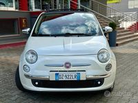 Begagnad Fiat 500 Lounge 75 HK (55 kW) 2009 Vit Cab
