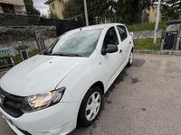Usata Dacia Sandero 75 CV (55 kW) 2014 Bianco Utilitaria