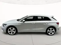 Usata Audi A3 Advanced 150 CV (110 kW) 2021 Bianco ghiacciaio metallizzato Berlina