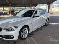 Usata BMW 318 Sport Line 150 CV (110 kW) 2019 Bianco Station wagon