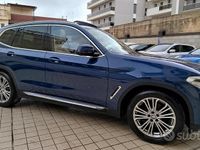 Usata BMW X3 Luxury Line 190 CV (139 kW) 2019 Blu SUV