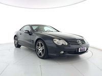 Usata Mercedes SL500 Avantgarde 306 CV (225 kW) 2001 Blu Cabrio