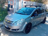 Usata Opel Corsa Enjoy 90 CV (66 kW) 2007 Grigio Utilitaria