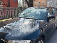 Usata BMW 118 140 CV (102 kW) 2008 Nero Utilitaria