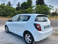 Usata Chevrolet Aveo LT 75 CV (55 kW) 2011 Bianco Berlina