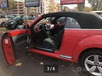 Usata VW Beetle Cabriolet Sportline 160 CV (117 kW) 2013 Rosso Cabrio