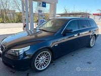 Usata BMW 525 Luxury Line 177 CV (130 kW) 2006 Blu Station wagon