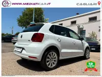 Usata VW Polo Trendline 75 CV (55 kW) 2015 Bianco Berlina
