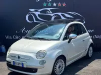 Usata Fiat 500 75 CV (55 kW) 2009 Bianco Cabrio