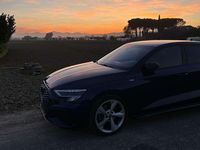 Usata Audi A3 S-Line 150 CV (110 kW) 2020 Blu/azzurro Berlina