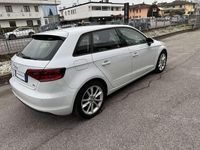 Usata Audi A3 Ambition 105 CV (77 kW) 2014 Bianco Berlina
