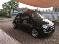 Usata Fiat 500 95 CV (69 kW) 2012 Nero Cabrio