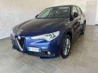 Usata Alfa Romeo Stelvio Executive 179 CV (131 kW) 2018 Blu/azzurro SUV