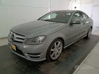 Usata Mercedes C220 Avantgarde 170 CV (125 kW) 2011 Grigio Coupé