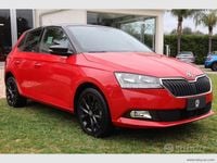 Begagnad Skoda Fabia Design Edition 75 HK (55 kW) 2018 Röd Sedan